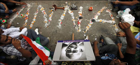 Indian PM lashes out at fasting protest head
