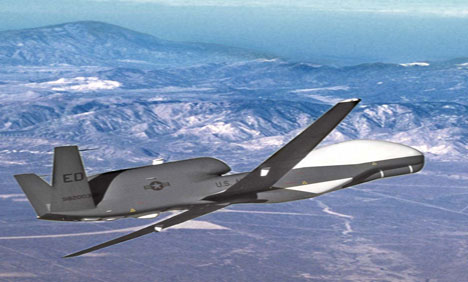 US Drone Crash in North Waziristan