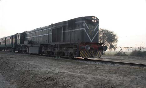 Samjhauta Express engine catches fire Samjhauta Express engine catches fire