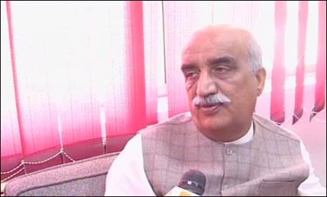 Mobile Service suspension will hamper elections Mobile Service suspension will hamper elections: Khursheed Shah
