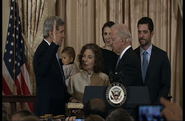 John Kerry Takes Oath as US Secretary
