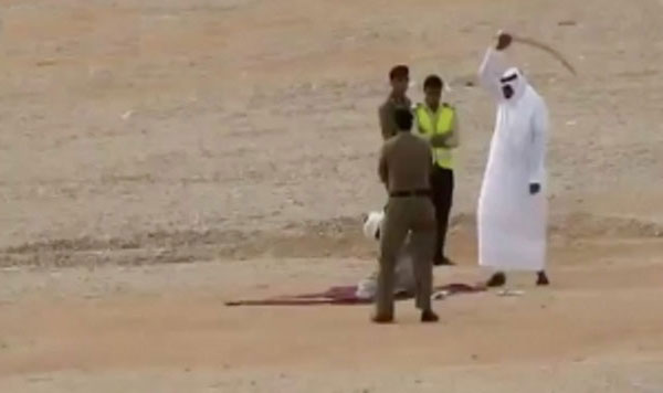 Saudi Arabia beheaded