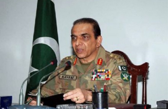 Army chief in Karachi, briefed over security situation