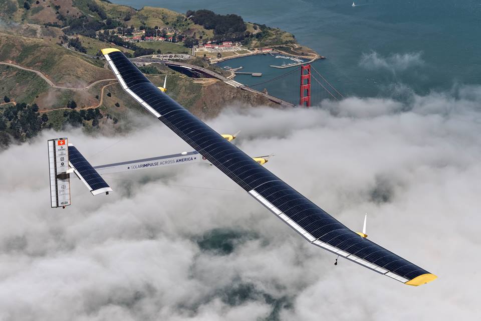 Solar airplane lands in New York, ends US trip