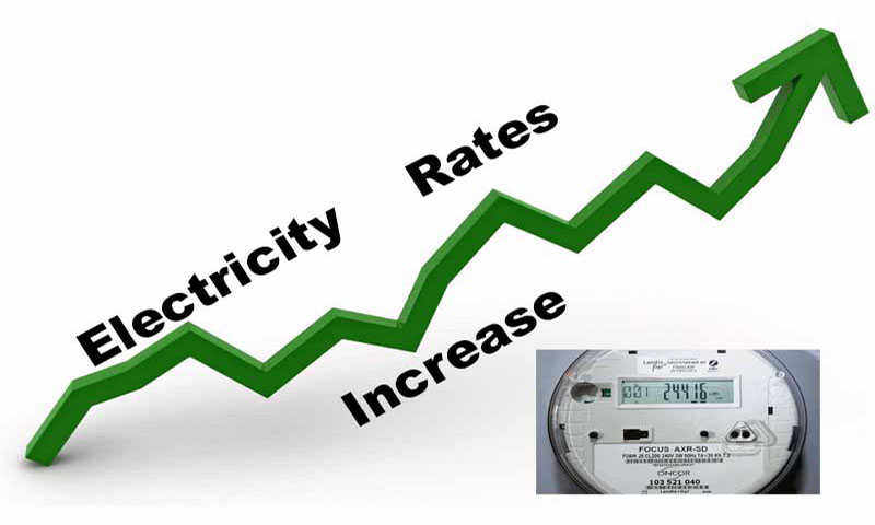 Govt. increaseed Electricity Tariff