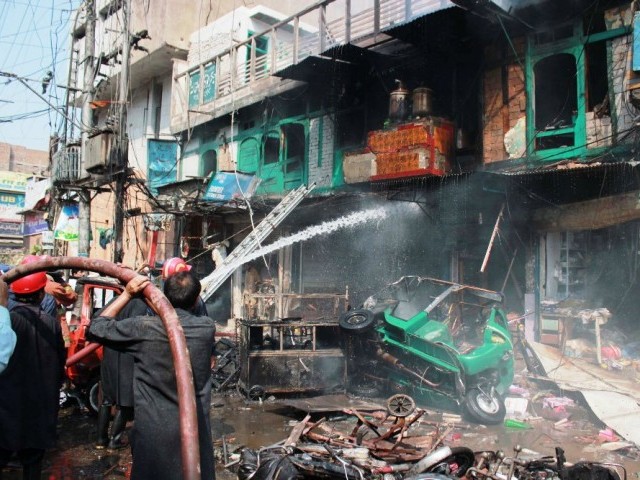 Peshawar Qissa Khwani Bazar Blast