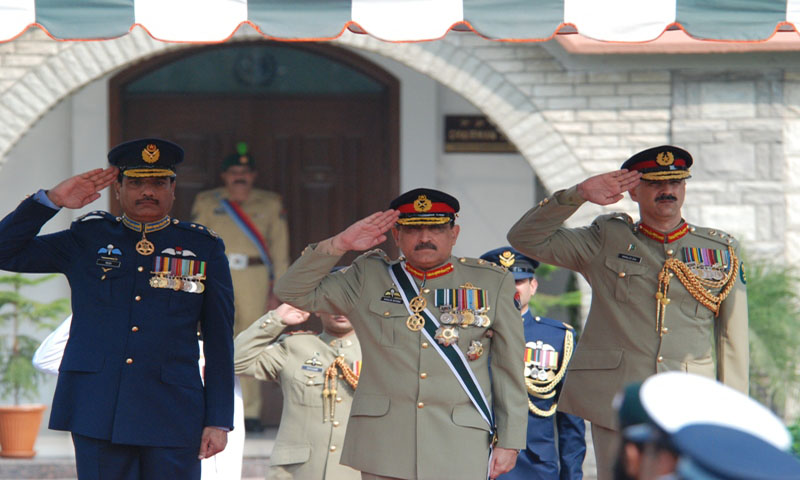 Chairman Joint Chiefs of Staff Committee (CJCSC) General Khalid Shameem Wynne Retired