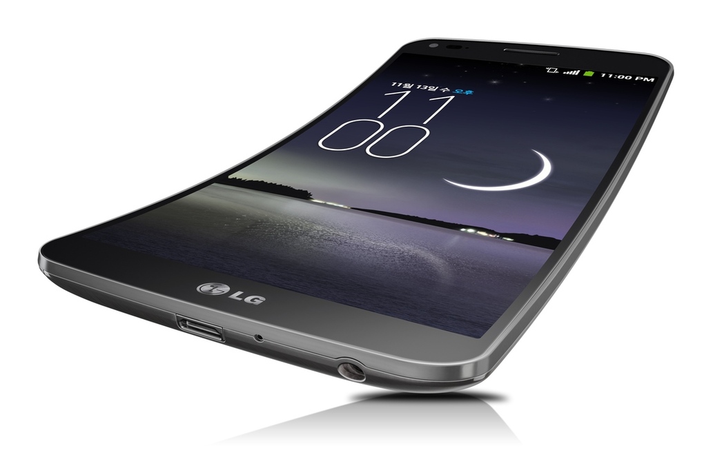 LG officially announced Curved Smartphone 'G Flex'