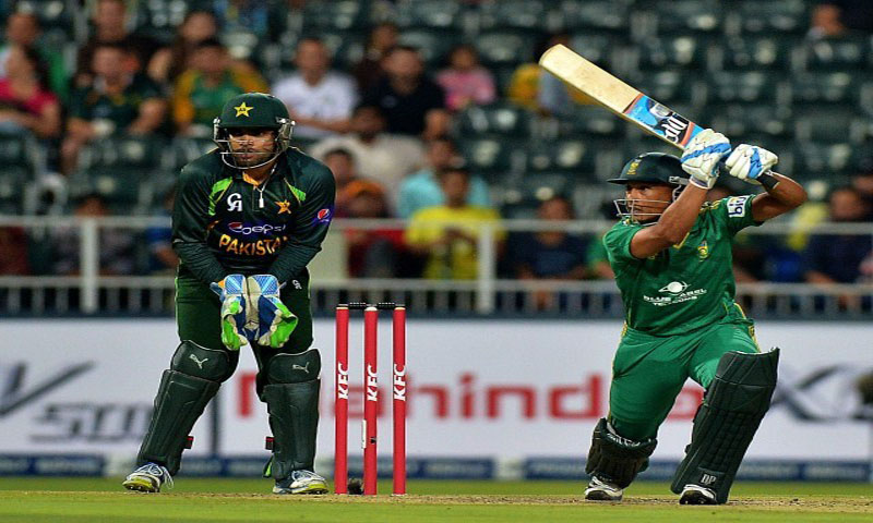 Rain sees South Africa won by four runs