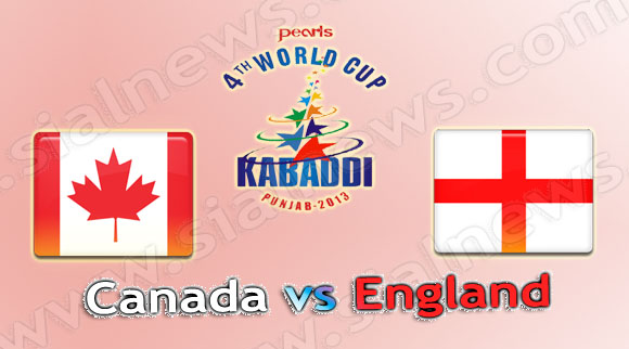Canada vs England Kabaddi Match
