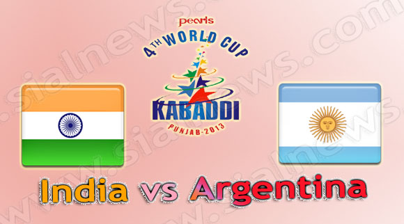 India vs Argentina Kabaddi Match