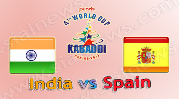 India vs Spain Kabaddi Match
