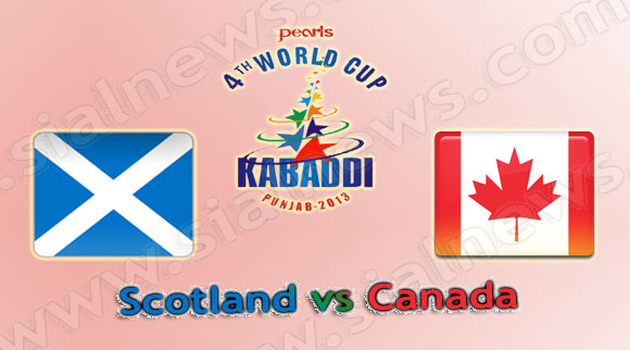 Scotland vs Canada Kabaddi Match