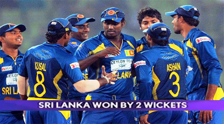 Sri Lanka beat India by 2 wickets in Asia Cup