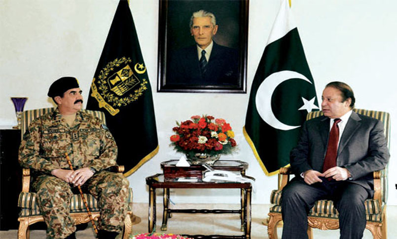 PM, Army chief discuss Operation Zarb-e-Azb