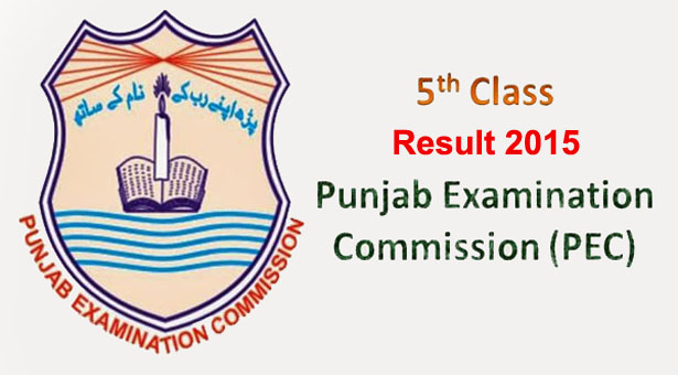 PEC 5th Class Result 2015