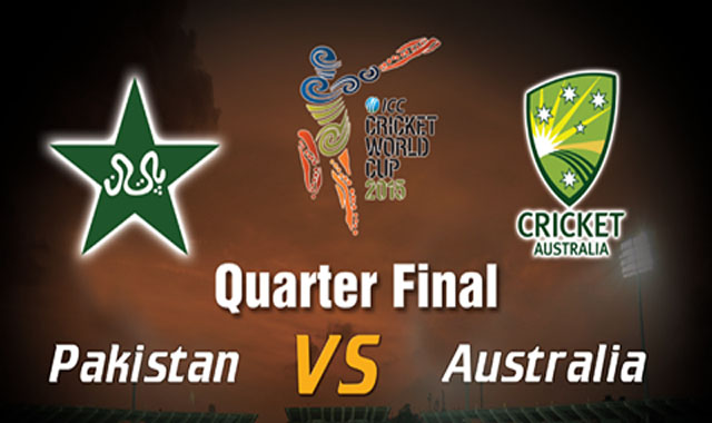 Pakistan vs Australia Quarter FInal Match World Cup 2015