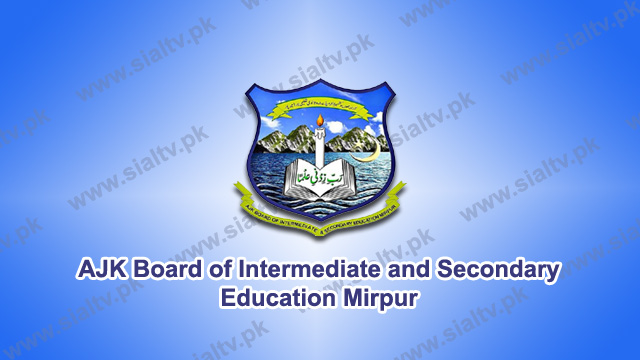AJK BISE Mirpur Board Results