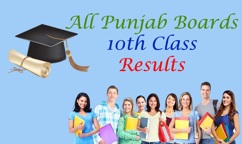 All Punjab Boards Matric 10th Class Result