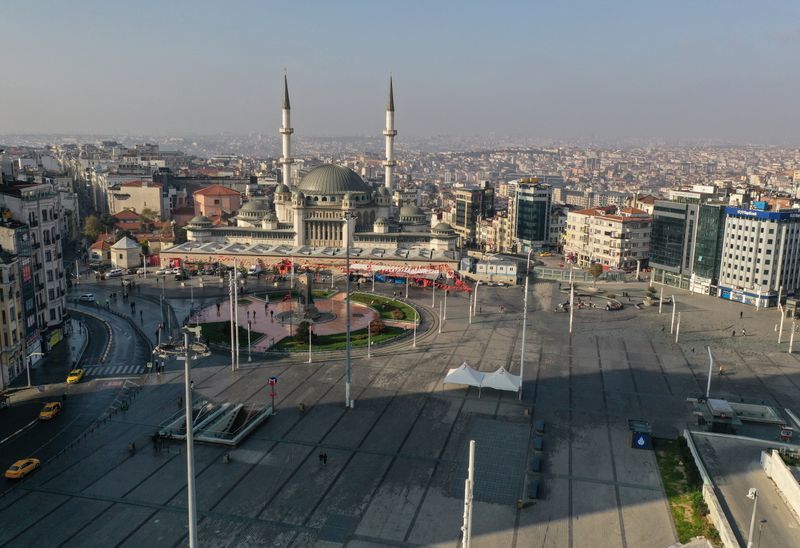 Turkey in weekend lockdown