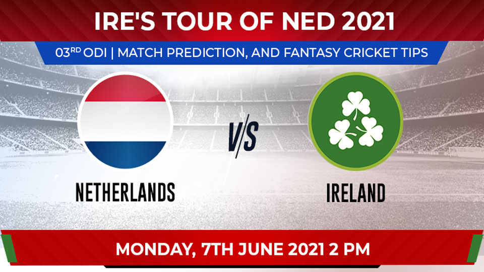 Netherlands vs Ireland (NED vs IRE) 3rd ODI Live
