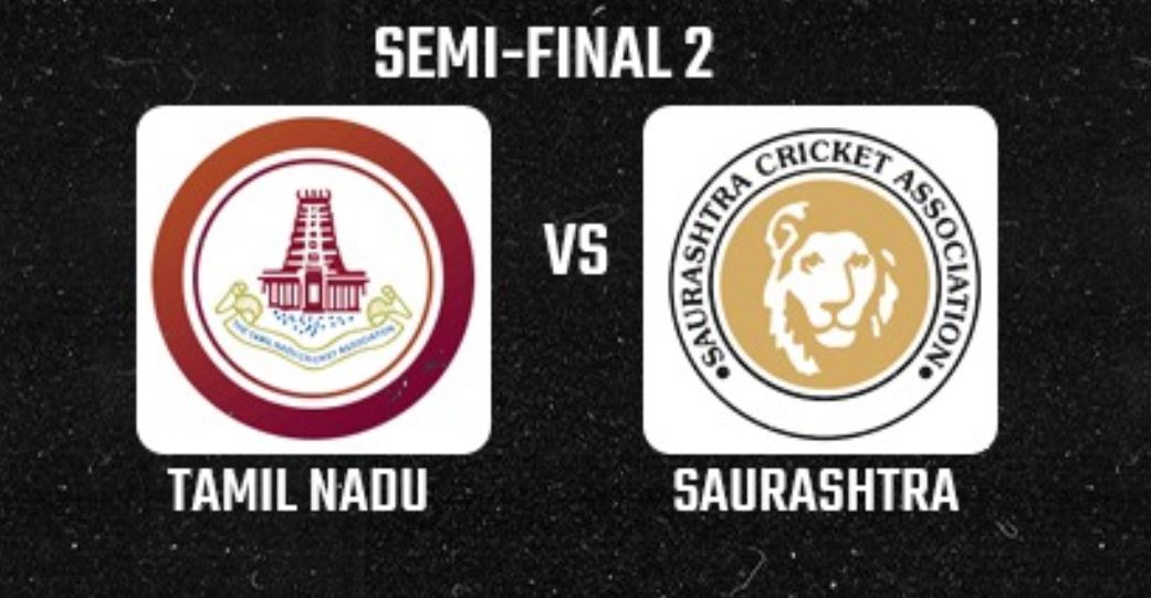 Tamil Nadu vs Saurashtra - Indian Vijay Hazare Trophy Playoffs Semi-Final