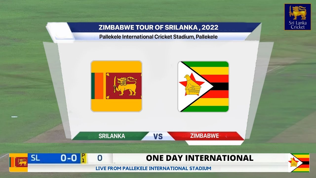 Sri Lanka vs Zimbabwe 2nd ODI Live Streaming