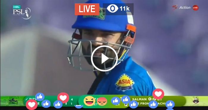 MS Batting Rizwan Live