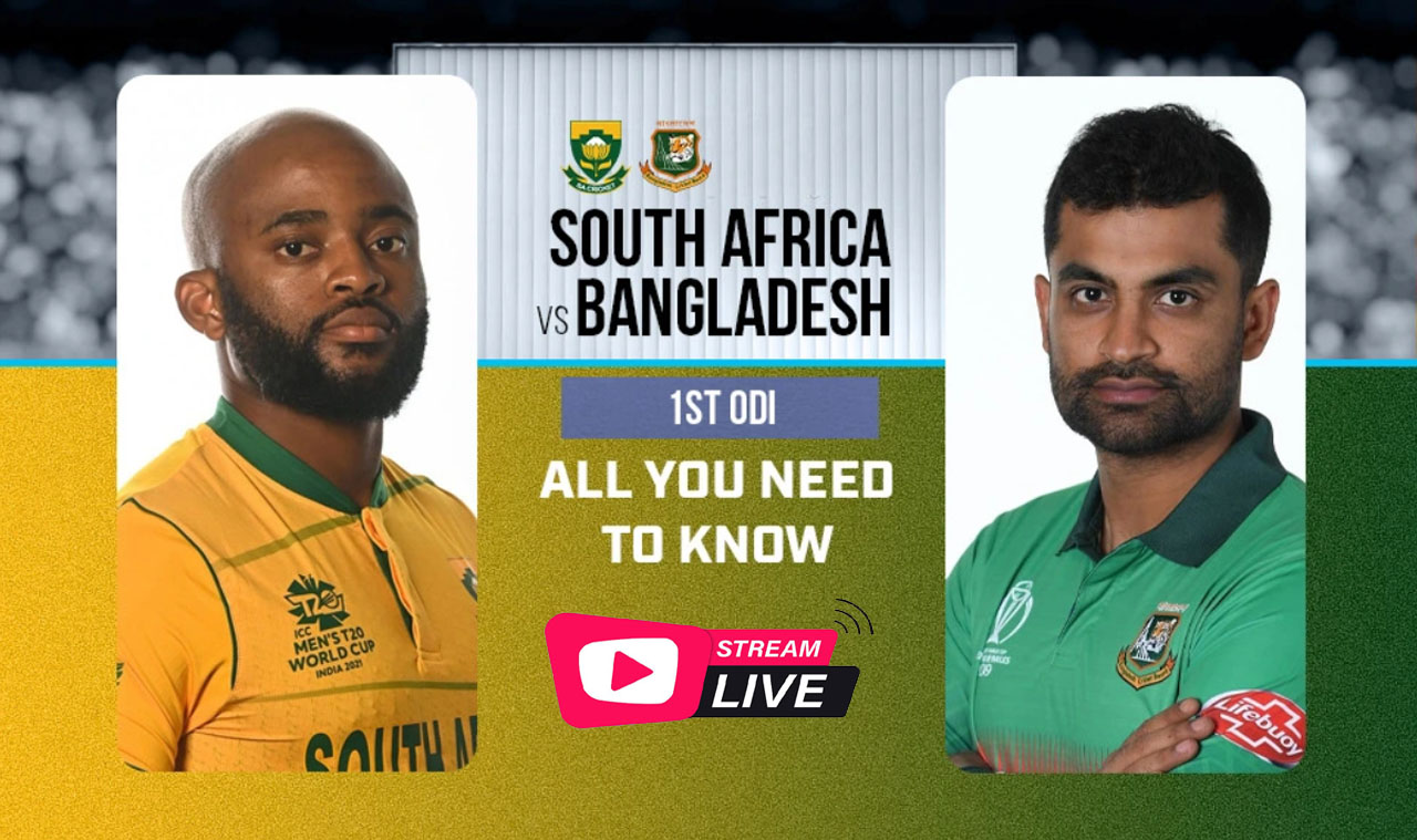 South Africa vs Bangladesh 1st ODI Live Streaming