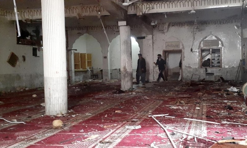 Suicide blast inside a Shia mosque in Peshawar