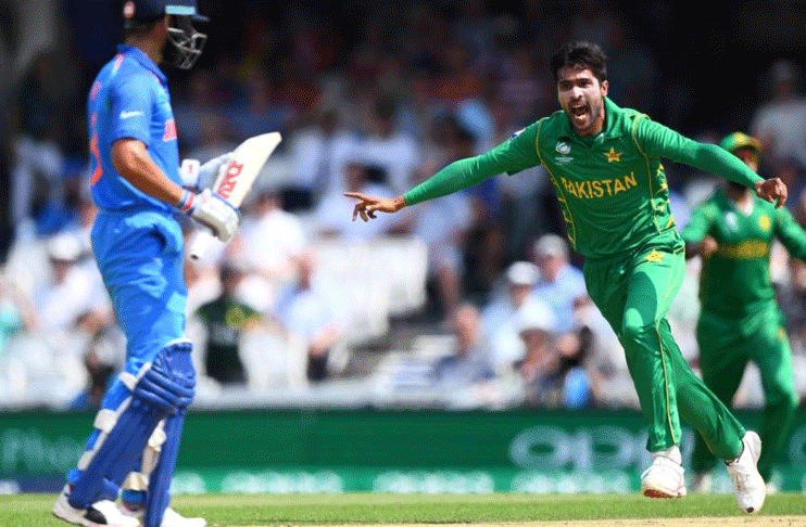 Amir credits Sarfaraz, Mickey for match-winning spell in CT 17 Final