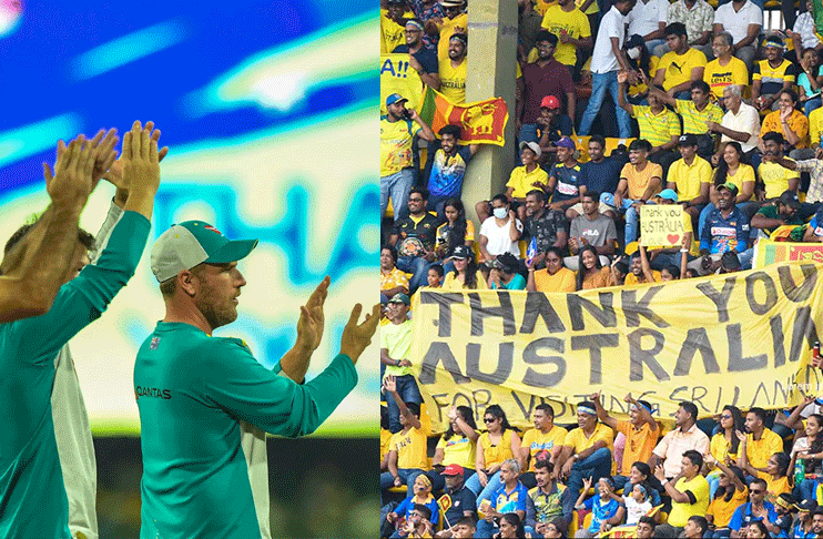 'Great cricket supporters' Finch lauds Sri Lankan fans for their support