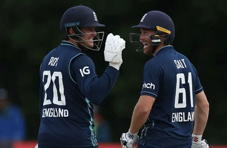 Roy, Salt shine as England blunt Netherlands in a rain-hit second ODI