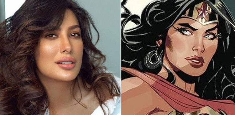 Netizens vision Mehwish Hayat as future Wonder Woman