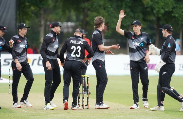 Bowlers shine as New Zealand edge past Netherlands in first T20I