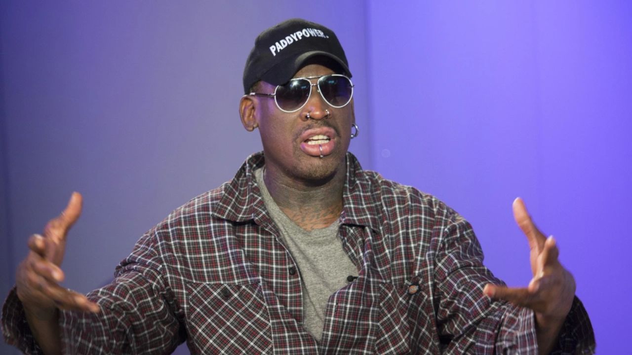 Dennis Rodman jumped out of a helicopter on his 40th birthday