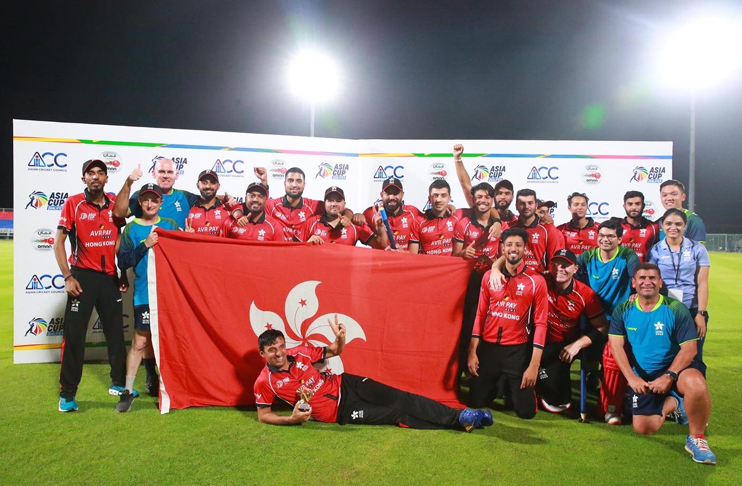 Hong Kong thump UAE to join India, Pakistan in Asia Cup Group A