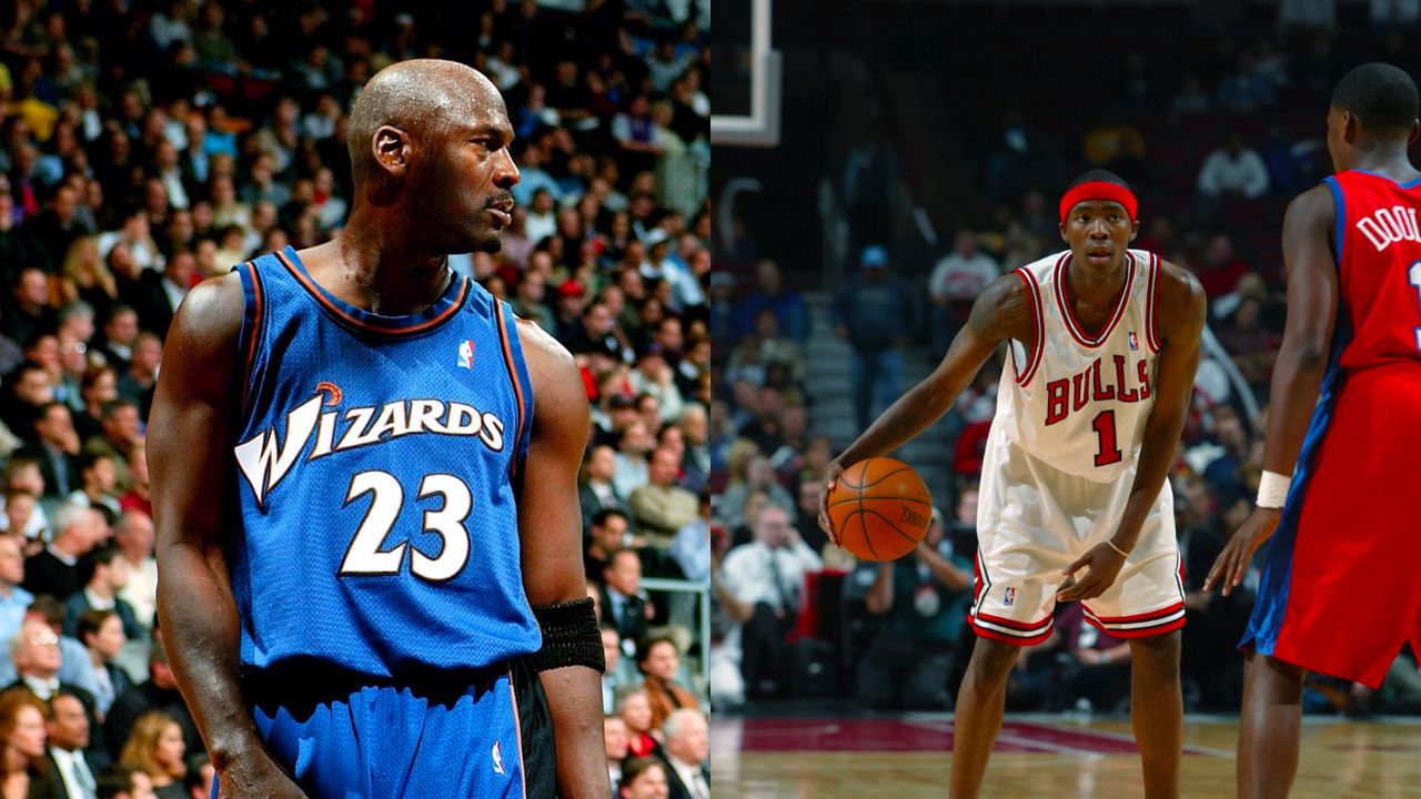 Michael Jordan put his Ferrari on the line
