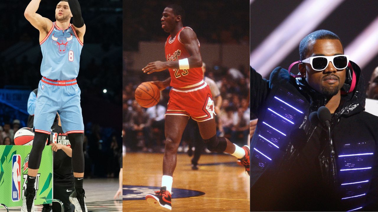 Zach LaVine pulled off a Michael Jordan by wearing Kanye West’s banned Yeezys