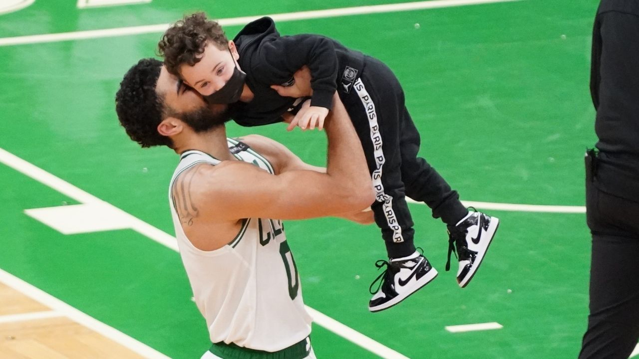 24-year-old Jayson Tatum voices his concerns regarding son Deuce and his rising fame