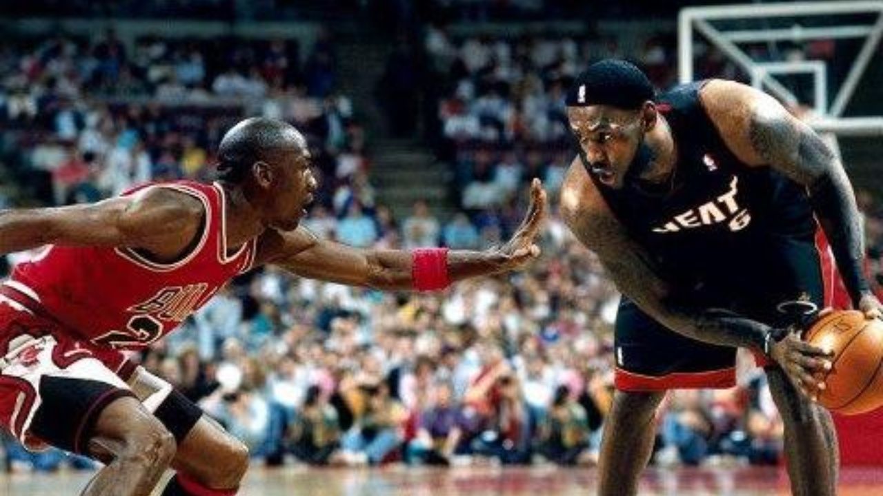 29 y/o LeBron James wholesomely disclosed having a photo with idol Michael Jordan as a screensaver of phone
