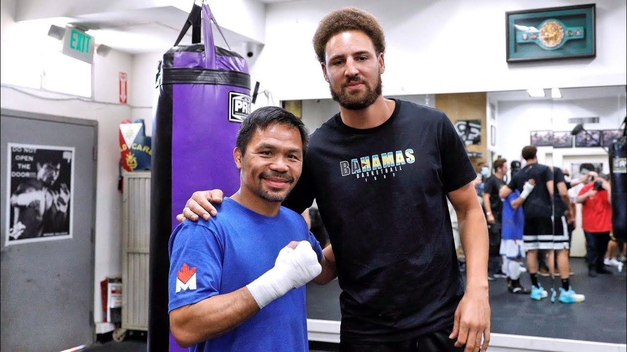 “Klay Thompson’s Lessons Are Paying Off for Manny Pacquiao!”: Eight-division World Champion Drills Buzzer Beater 3 to Secure Win