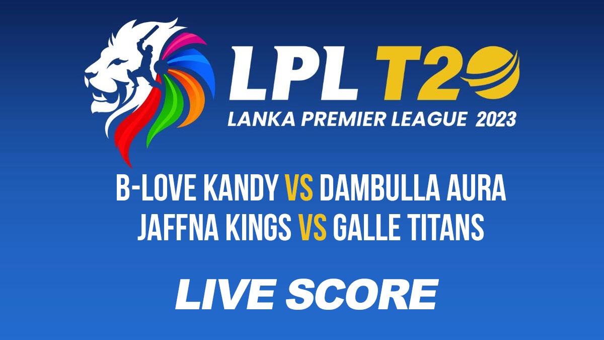 Table toppers Galle Titans and Dambulla Aura in Action