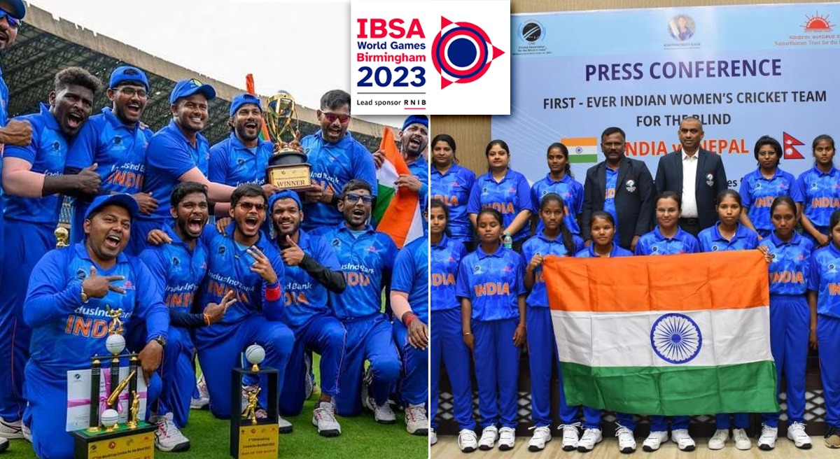 Blind cricket teams announced for the IBSA World Games 2023