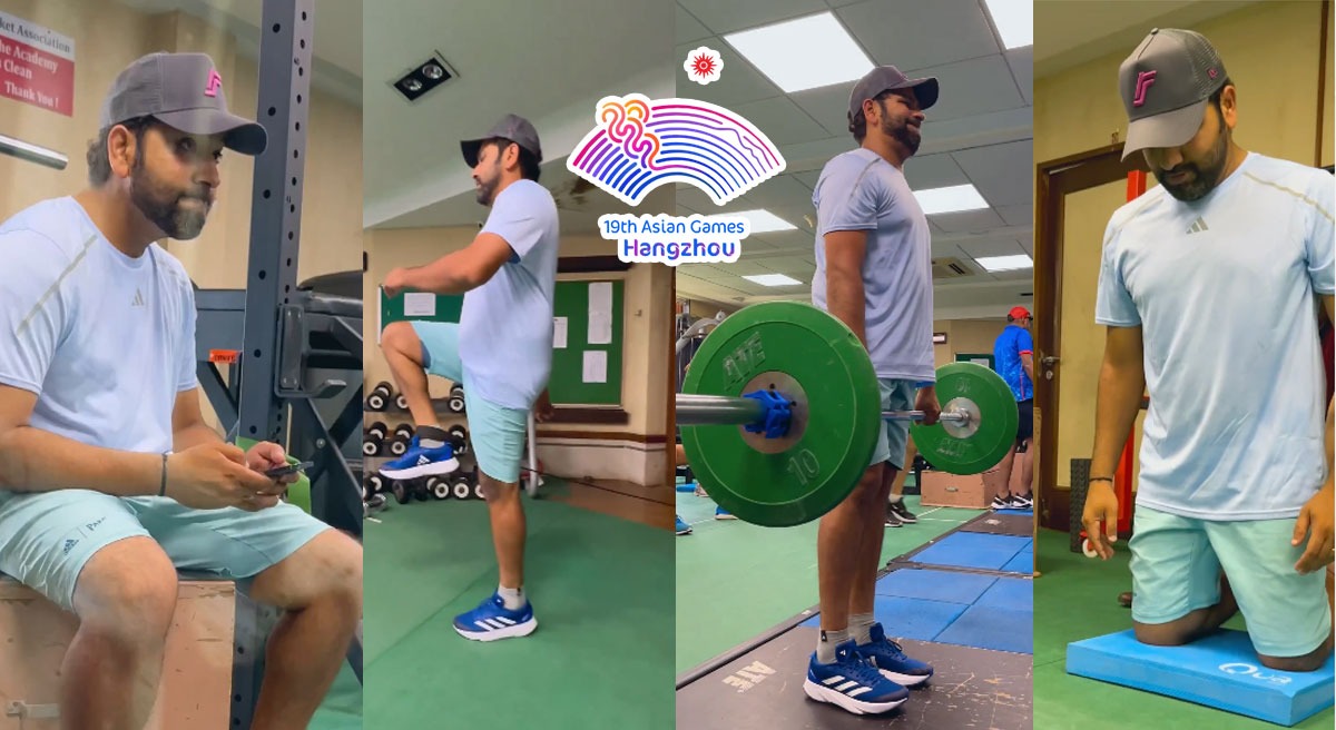 Rohit Sharma sets eyes on Asia Cup 2023, sweats hard in GYM