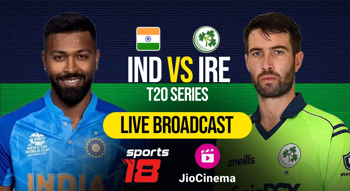 IND vs IRE Live broadcast on Sports18 as Viacom bags series rights