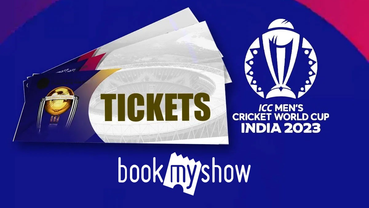 BookMyShow official ticketing partner confirmed for ICC World Cup 2023