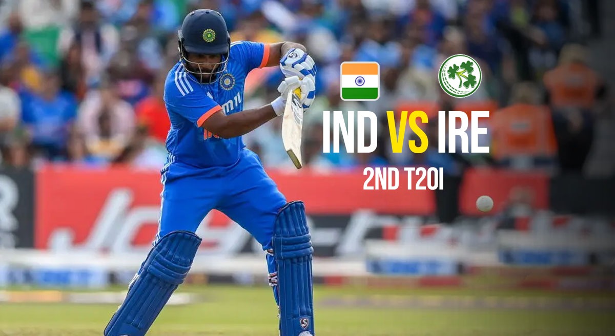 Watch Sanju Samson's blitzkrieg against Josh Little in IND vs IRE 2nd T20I