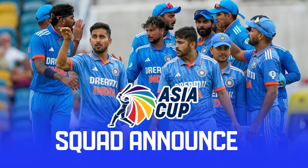 India Asia Cup 2023 squad announcement today at 1:30 PM