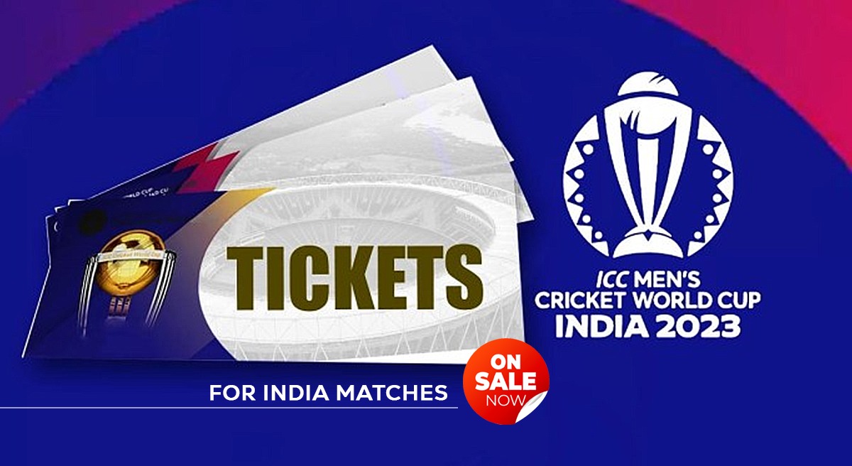 World Cup 2023 Tickets for India matches goes on sale, Deets here